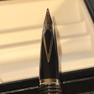 GREAT GIFT FOR DAD | Sheaffer Valor Fountain Pen Broad | Black W/Palladium